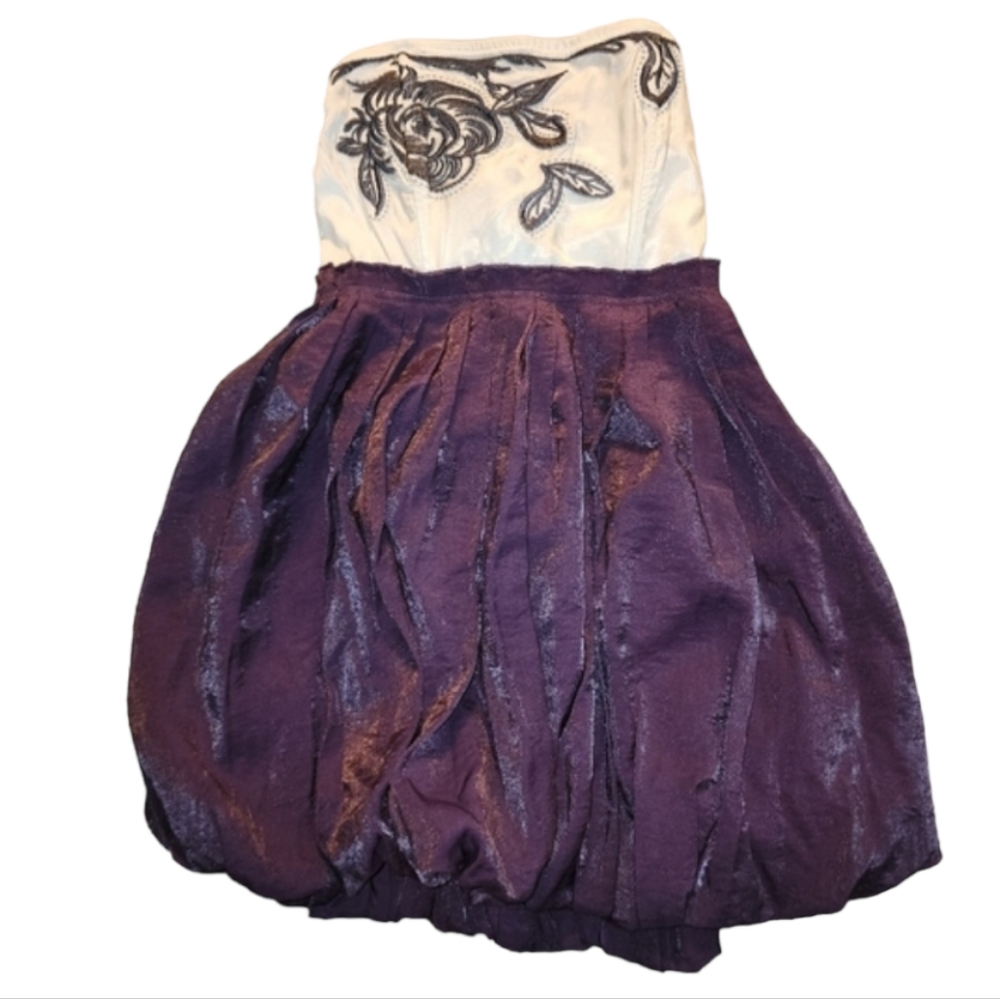 Mustard Seed Purple Dress Size Medium - Picture 3 of 5